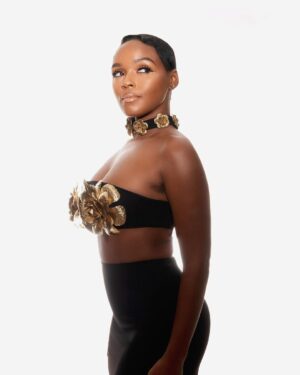 Janelle Monáe Instagram - ✨⚜️✨

Custom couture look:✨✨ @nicolefeliciacouture 
Jewelry: @cadardesigns @azlee_
@leonyvonne
Glamily @hair_sulon 
Nails @shespolished 
Styling @mandelkorn
Photog @mr_dadams 

#albumoftheyear #grammys2024 #theageofpleasure