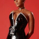 Janelle Monáe Instagram - 🖤Thank you again @giorgioarmani Privé 🖤 Jewelry: @yeprem @davidyurman Glamily: @Nikkinelms, @kilprity, @shespolished Styling: @mandelkorn Photog: @masonrosephoto