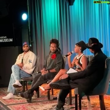 Janelle Monáe Instagram - This was a very very very special night. I could talk about album making with these 3 brilliant minds for days. Thank you to our musical hero @flytetymejam for making my, @natewonderful, & @sensei_bueno’s dream come true. We missed you @nanakwabena! Thank you @joeyharrisinc & @harveymasonjr for helping make it happen. Felt good to be back at the Grammy museum. 🖤 I wish I had more slides because there were so many cool things discussed and questions asked. We even showed a picture of our white board! I’ll post the full video when it’s out. 1. @sensei_bueno me @flytetymejam @natewonderful smizing nervous & happy ready to talk album architecture for “the age of pleasure” the album nominated for best progressive r&b album & album of the year for the 2024 Grammys. 2. “Honesty in the uncertainty” @natewonderful telling my business n’ discussing my insecurity on recording a specific song 3. Bueno saying something funny as per usual and us not laughing. 4. Do people usually get this haute at the Grammy museum? 🔥side note: I love them 5. Us giving jimmy jam his flowers. what he, terry Lewis, and Ms. Jackson did specifically with velvet rope really laid the foundation for the age of pleasure to soar. They were in constant conversation. 6. A little bit on affirmations and mantras being a key ingredient in this album 7. Is this proof that lyrics take on different owners? Side note: I love them 8. JJ told us he loved the strings on a specific song🥹 which led to Us discussing the importance of “adding beauty” in the age of pleasure. 9. A campfire moment. Being able to strip down songs and gather around a fire no matter the place or time is always the goal. 10. All night bryon called me the icon corretta Scott King. Is it giving that? I’ll take it.