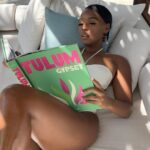 Janelle Monáe Instagram - TULUM. Thank u to my incredible friends and fam for gifting me some bday relax reset and reflect time. 🌴📚🥂 @airbnb 📷: @itsscrappy @timefortree