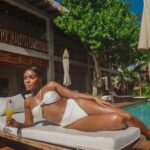 Janelle Monáe Instagram - TULUM. Thank u to my incredible friends and fam for gifting me some bday relax reset and reflect time. 🌴📚🥂 @airbnb 📷: @itsscrappy @timefortree