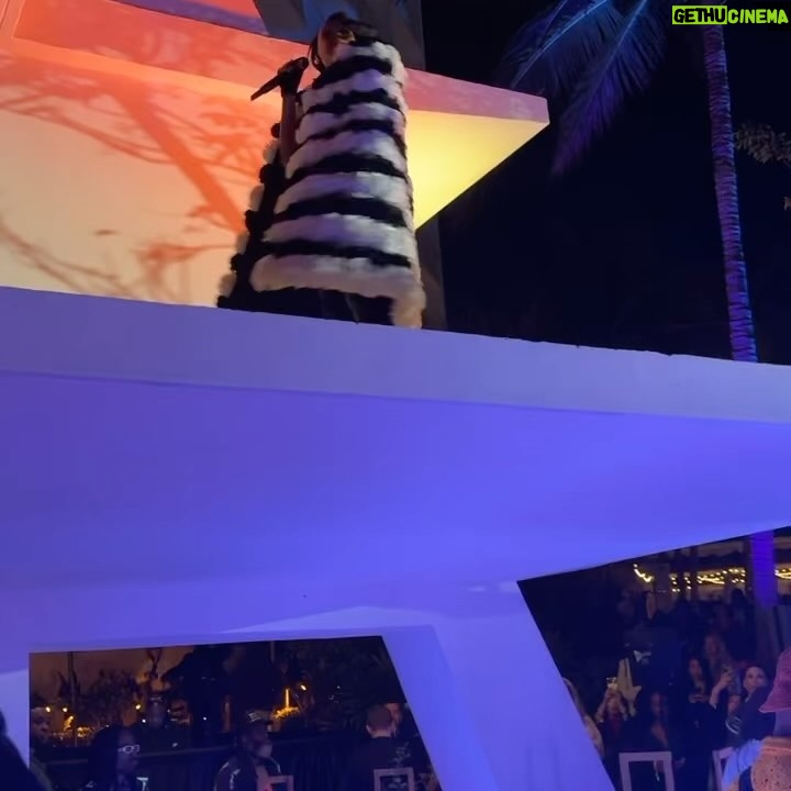 Janelle Monáe Instagram - MIAMI art BASEL. I love you @mickalenethomas thank u 4 making art that speaks to me always & big thank u to @milesisaac. I’ll never forget during my first album cycle you were the first to ask me to perform in Miami where I took a dip in the hotel’s pool mid performance. so happy I got to dip again. ;-) 💦💋 Custom lewk: @fashionbyreyortiz & moi Boots: @stuartweitzman Earrings:@oomiay Glamily: @carlyle.nicole @mandelkorn Mua: moi @miamibeachedition @editionhotels #MiamiBeachEDITION #EDITIONhotels