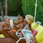 Janelle Monáe Instagram - BLACK REST. BLACK JOY. the age of pleasure: a lifestyle 📷: @masonrosephoto *Lemon Swimsuit worn by Janelle Monáe inspired by the Lemon Bikini top from @babyboobsswim