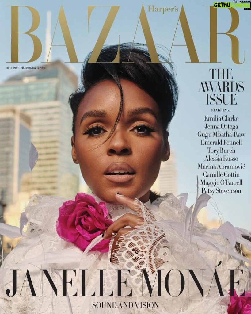 Janelle Monáe Instagram - Find me at the love Bazaar. 🌺 Thank you Harper’s. 🥹It was an honor to work with the icon 📷@sheekswinsalways and this fantastic team of creatives 🌺 Credits: janellemonae wears @richardquinn EIC @lydiasmag Photography @sheekswinsalways Glamily: Hair @nikkinelms Makeup @kilprity Nails: @shespolished Stylist @mirandaalmond Creative director @tom_houseofusher Fashion director @avrilmair Picture director @izzyparrylewis Talent director @lottielumsden Interview @ydesta Deputy editor @franceshedges Features director @hels_lee Hair @nikkinelms Makeup @kilprity Talent editor @olivia_blair Producer @jeslucy Local producer @konamori Styling assistant @crystallecox