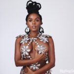 Janelle Monáe Instagram - Just a gentle reminder f.a.m. Pause🌸and hug yourself 🌸☺️