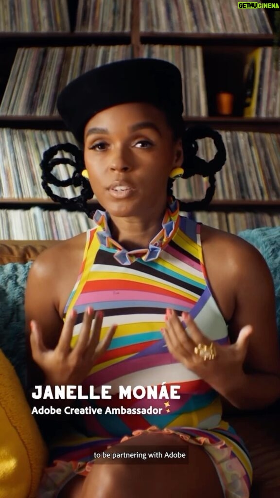 Janelle Monáe Instagram - “Only Have Eyes 42” short vignette coming soon. For a sneak peek with my collaborators and how we’re using @Adobe to bring it all to life, head to http://creativitytour.adobe.com. #ad