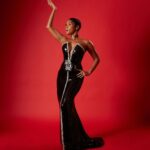 Janelle Monáe Instagram - GRAMMYS 2024. THE AGE OF PLEASURE. Dress: Custom couture @giorgioarmani Privé Jewelry: @yeprem @davidyurman Glamily: @Nikkinelms, @kilprity, @shespolished Styling: @mandelkorn Photog: @masonrosephoto