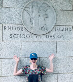 Janet Varney Instagram - Hello @risd1877! Where @bryankonietzko & @mike_dante_d met & the seeds of my favorite ‘verse were planted!