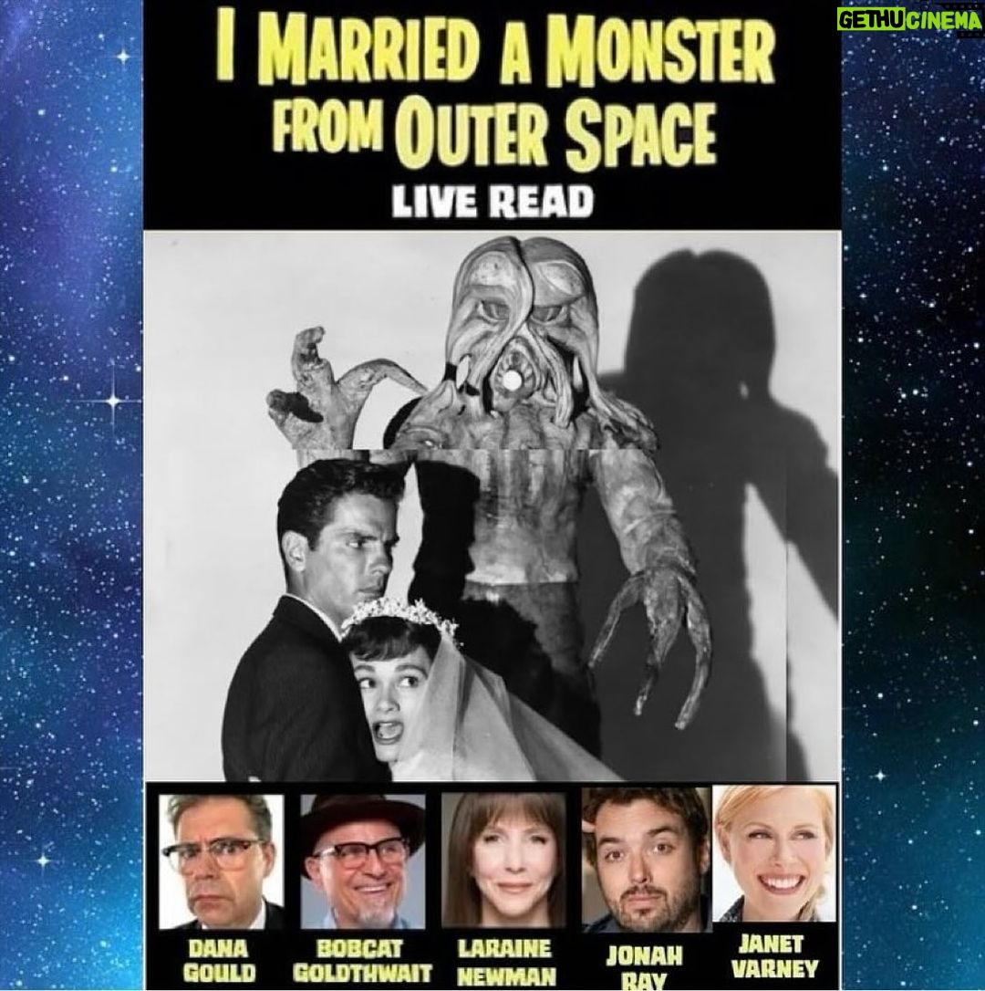 Janet Varney Instagram - Reposting @danagould ! ❤️ Valentine’s Day is right around the corner (according to CVS). Join me, @bobcatgoldthwait @larainenewman @jonahray @thejvclub (and more) @largolosangeles for a live reading of the romance classic, I Married A Monster From Outer Space! It’s got the laughs and the love and the hugs. It’a a thing! Ticket link in Dana’s (@danagould) bio!