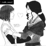 Janet Varney Instagram - REPOSTING @malik_nova1 "Korrasami" ❤️❤️❤️ In celebration of Pride Month. I remastered an old sketchdrawing of Korra & Asami Sato from Avatar: Legend of Korra from 2014. Much love to @thejvclub aka Korra, who has a copy of the original drawing & @seyga aka Asami. 💖❤️🧡💛💚💙💜🤎🖤🤍 Artist: @malik_nova1 #art #fanart #originalart #digitalart #illustration #drawing #digitaldrawing #digitalartist #graphicart #avatar #legendofkorra #avatarkorra #korra #asamisato #asami #korrasami #korraart #asamiart #korrasamifanart #avatarart #avatarfanart #pride #pridemonth #lgbtq #lgbtqcharacters #lgbtqfanart #loveislove #lovewins