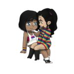 Janet Varney Instagram - REPOSTING @miss.quidam ‘s Korrasami 🌊⚙ “Happy Pride everyone !!! 🏳️‍🌈🥳❤ This is the first part of my chibi ships series for pride month. So stay tuned for more 😉 Can you guess which ships will be next ?” #korrasami #korrasamifanart #korra #avatarkorra #korrafanart #asami #asamisato #korraxasami #fanart #art #artist #thelegendofkorra #legendofkorra #legendofkorrafanart #lok #tlok #avatar #girlfiends #wlw #ship #wlwship #queer #lgbtq🌈 #pride #pridemonth #lesbian #digitalart #digitalpainting #avatarthelastairbender