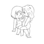 Janet Varney Instagram - REPOSTING @miss.quidam ‘s Korrasami 🌊⚙ “Happy Pride everyone !!! 🏳️‍🌈🥳❤ This is the first part of my chibi ships series for pride month. So stay tuned for more 😉 Can you guess which ships will be next ?” #korrasami #korrasamifanart #korra #avatarkorra #korrafanart #asami #asamisato #korraxasami #fanart #art #artist #thelegendofkorra #legendofkorra #legendofkorrafanart #lok #tlok #avatar #girlfiends #wlw #ship #wlwship #queer #lgbtq🌈 #pride #pridemonth #lesbian #digitalart #digitalpainting #avatarthelastairbender