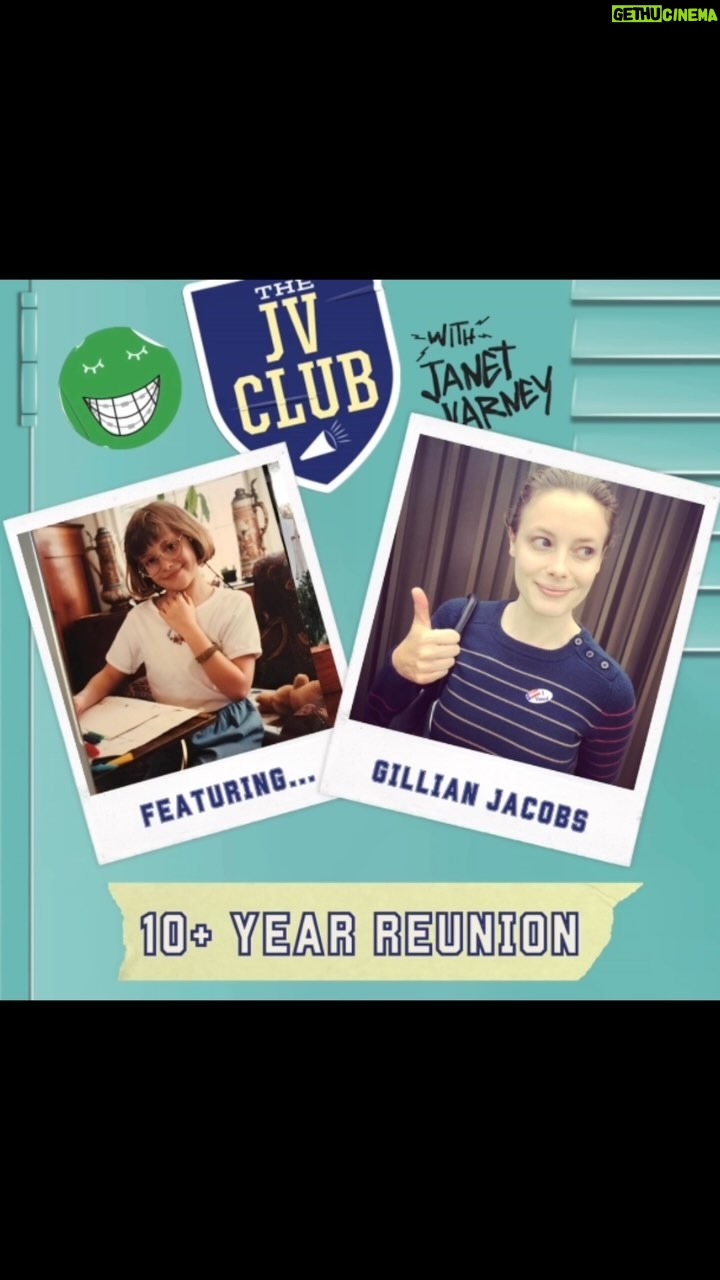 Janet Varney Instagram - This week on my pod- we take you back to one of our first eps! It’s the delightful @gillian__jacobs!!