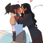 Janet Varney Instagram - REPOSTING @ceramicgreed’s Korrasami! ❤️❤️❤️ #korrasami #korrasamiart #korrasamifanart #korra #avatarkorra #korrafanart #TLOK #tlokfanart #ATLA #ATLAfanart #AvatarTheLastAirbender #Legendofkorra #Asami #fanart #caitvi #catradora #pride #pridemonth
