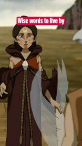 Janet Varney Instagram - Wise words from Katara 🌊✨ Listen to Avatar: Braving The Elements Season 3 by clicking the link in our bio