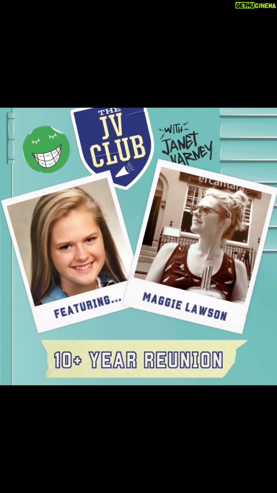 Janet Varney Instagram - This week we head back to the @magslawslawson ep to celebrate 10+ years of The JV Club! (Psst- come see Maggie & @omundson at @sf_sketchfest for @thepsychologistsarein pod!)