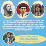 Janet Varney Instagram - Friend this is a HUGE moment for our little indie comedy festival, and we can’t wait! Come laugh w/us! @sf_sketchfest: To open the 21st year of @sf_sketchfest, Eric Idle, a founding member of Monty Python, will be making his first live North American performance in 7 years. Joined by @jeffbryandavis, the two will perform sketches, and songs—plus, an exclusive, never-before-seen Monty Python sketch performed LIVE! Join us for one night only, at @the_castro_theatre on opening night, January 18. #sfsketchfest #sketchcomedy #comedy #sanfrancisco #ericidle #jeffbdavis #montypython #spamalot #therutles #castrotheatre