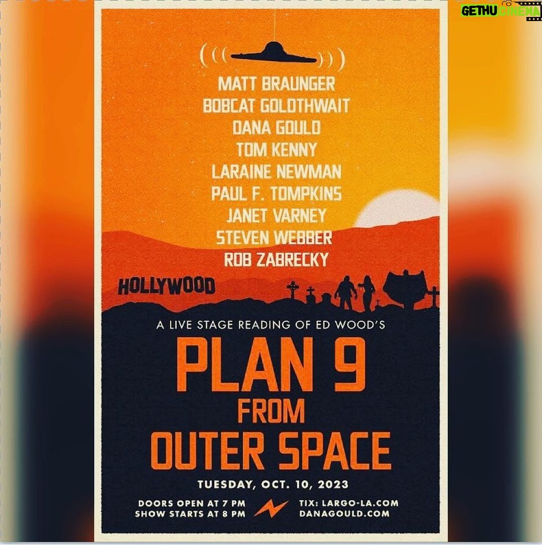 Janet Varney Instagram - TUESDAY! Toozday! Twosdaye! The very best worst movie with an appalling amount of talented friends doing the reading! @largolosangeles