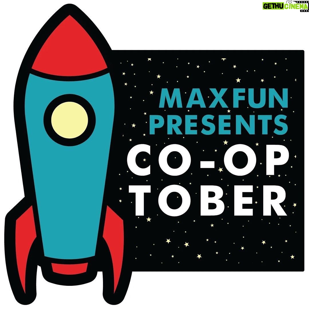 Janet Varney Instagram - Maximum Fun’s Co-Optober is here! Since 1964, October has been National Co-op Month in the U.S. We’re putting our own spin on the tradition with Co-Optober: a month-long celebration of cooperatives! What’s happening: ✍️interviews with other creative co-ops ❓a bunch of opportunities to ask questions 🗓️events, in-person and online (including a Meetup Day!) 🚀insights from the worker-owners at MaxFun 👕special, limited-edition merch for sale Sign up for the newsletter at maximumfun.org/newsletter to get updates! And ICYMI last week's newsletter can be found at maximumfun.org/news.