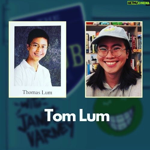 Janet Varney Instagram - This week on The JV Club- Boy of Summer Tom Lum (@tomlumperson) of @letslearneverythingpod! What a JOY!!!! thejvclub.org