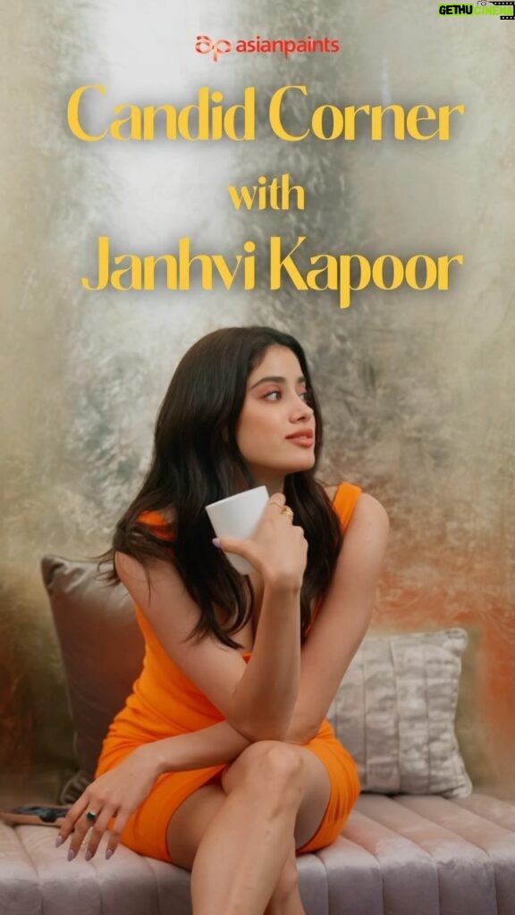 Janhvi Kapoor Instagram - I practiced a whole lot for rapid-fires while giving my home tour on Asian Paints Where The Heart Is Season 7. Catch the full episode of my exclusive home tour on the @asianpaints YouTube channel. Link in their bio ❤✨ #AsianPaints #WhereTheHeartIs #Season7 #NowStreaming #HarGharKuchKehtaHai #HomeTour #HomeDecor #AsianPaintsWhereTheHeartIs
