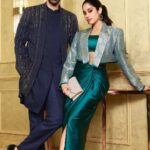 Janhvi Kapoor Instagram - All about the glitz and glamour ✨. Introducing #ALDOIndia’s latest Festive collection featuring stars @adityaroykapur and @janhvikapoor. Shop their top picks during this festive season for ultimate style and comfort, available now across India. #ALDOCrew