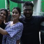Janhvi Kapoor Instagram - It’s a wrap ❤️ still having dreams of the world we tried to create. Each film has been a lesson, and it’s story deeply and coincidently intertwined with things happening in my life. And through Suhanas journey, and the journey of making this film- my biggest learning has been to allow yourself to love what you do, to identify if you’re doing it for the right reasons, to let go of baggage and external pressures and opinions. To get off a hamster wheel that leads to nowhere and let yourself walk to your own pace, as long as you believe in where you’re going. @iamsuds you have made me believe in myself in a way that I didn’t even know I needed. You made me feel heard, and seen and made me want to fight battles that I never knew I had a right to even be a part of. To see you smile in the face of each obstacle and embrace each challenge with enthusiasm is beyond inspiring. @shredevdube I am so grateful that I was baring my soul to a lense that was being held by you, I felt protected, inspired and sooo much love. You made each moment feel intimate and bigger than any of us at the same time. Everything about this journey has been so healing, and that’s only because of our amazing team!!! I hope you guys feel as passionately as we did, about what we’ve tried so hard to create ❤️ @jungleepictures @amritapndy @uzmakhaniman @ishwerthakur7 @rivieralynn @hrishidoeshair @roshan.matthew @gulshandevaiah78 @atulmongia thank you for showing me the way with this ❤️🙏🏼