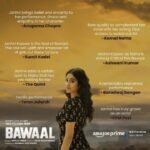 Janhvi Kapoor Instagram - Your love has been #Bawaal ❤️‍🔥 Nisha ko apnane ke liye, Ajju ko sudharne ke liye, humari kahaani aur kaam ko itna pyaar dene ke liye- thank you ❤️ in this race to create a perception, to compete for things and for some sort of validation- some of us are lost. And sometimes what we feel are the biggest problems, are really only our minds not allowing us to value what we have. In light of the inhuman hardships that were faced by so many through a period of history, maybe we can learn that life is fleeting; that our problems are trivial, what matters is not what you have but what you are, that sometimes we forget to value the simplest of things till we loose it, only to realise that was our one shot at true happiness. That is the heart of our #bawaal ❤️ to see so many of you having these feelings after watching our film, makes everything worth it ☺️