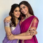 Janhvi Kapoor Instagram - Happy Dhanteras! ✨ 🪔 last pic is me when I ask khushu for one more huggy me pls 🥺