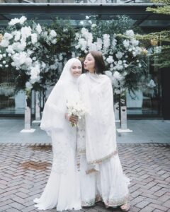 Janna Nick Instagram - Bella’s big day 🖤 Congrats! Semoga kekal sampai syurga