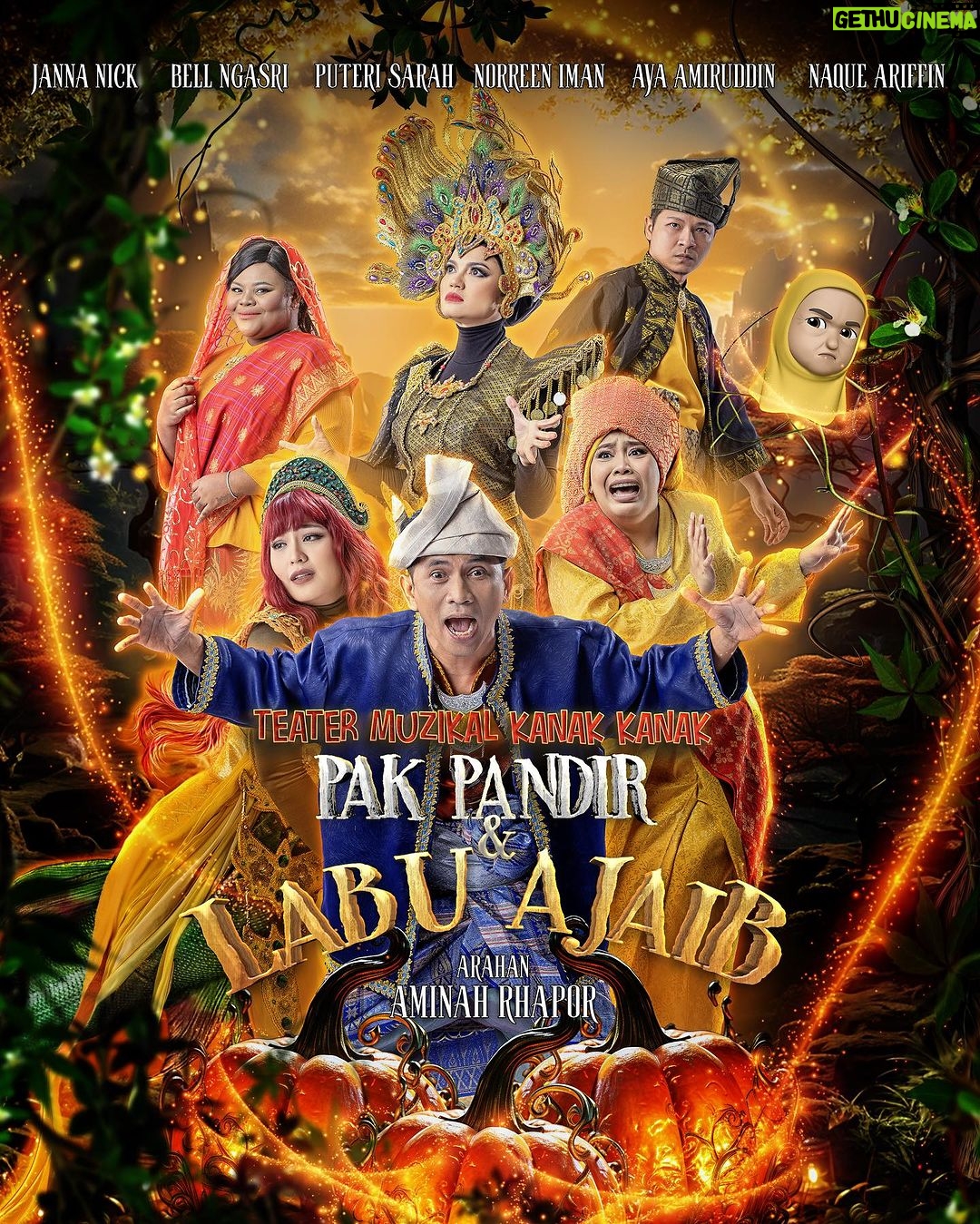 Janna Nick Instagram - Jom saksikan pementasan Teater Muzikal Kanak kanak Pak Pandir & Labu Ajaib @teaterpakpandirdanlabuajaib Pada 13,14,15 Oktober 2023 bertempat di Istana Budaya dapat kan tiket anda segera di http://t2u.asia/e/32463 Arahan @aminahrhapor Pengarah bersama @amarrezazainalabidin_ Terbitan @jnstudios.ent Pak Pandir @bellngasriofficial Mak Andeh @norreen143 Puteri Ameena @jannanick Ratu Sukma @puterisarahliyana Dayang Senandung @freakayaisfreak Si Tanggang @naque_ariffin