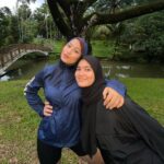 Janna Nick Instagram - Misi kuruskan badan 🤣 (P/s: abang MALBATT tu dah 3 hari 3 malam pakai Tshirt MALBATT. Orang kedah kata CEWI)