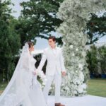 Janna Nick Instagram - You’re my dream come true 🕊️ “Jangan tukar jadi mimpi buruk pulak. Belasah kang!” - @dini.janna Wedding planner : @ngage_ Wedding decor : @the_calla Makeup : @babarabeer_makeup Stylist & hairstylist : @miedy.daniel Designer : @wanpaofficial Official photographer: @amirnaufalphotography Official videographer: @cstproduction Special thanks to @diptyque @kensapothecary . No elegance is possible without the candle. #walimatulurusjannadini