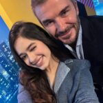 Jannat Zubair Rahmani Instagram - Can’t get over Sir David’s warmth and humbleness 🤍 @davidbeckham #BeckhamXMeta Styled by @namitaalexander Wearing @appapop Makeup @ayeshaqmakeup Hair by @hashmita.jadhav2005