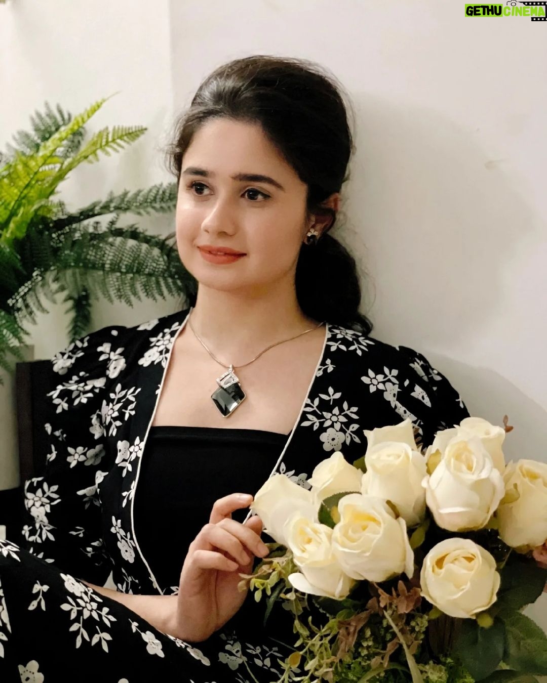 Jannatul Ferdous Oishee Instagram - Of all the good things holy, promise to Make your way through pebbles, Know that you'll reach there, slowly, and, Find me lost in the petals.