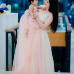 Jannatul Ferdous Oishee Instagram - My angel, you are the most beautiful thing in the world to me. MashaAllah, Alhamdulillah. #niece Baby's outfit by @meherofficials My outfit by @fardin_bayezid_production