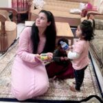 Jannatul Ferdous Oishee Instagram - With my baby sister 🌸