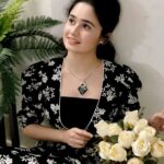 Jannatul Ferdous Oishee Instagram - Of all the good things holy, promise to Make your way through pebbles, Know that you'll reach there, slowly, and, Find me lost in the petals.