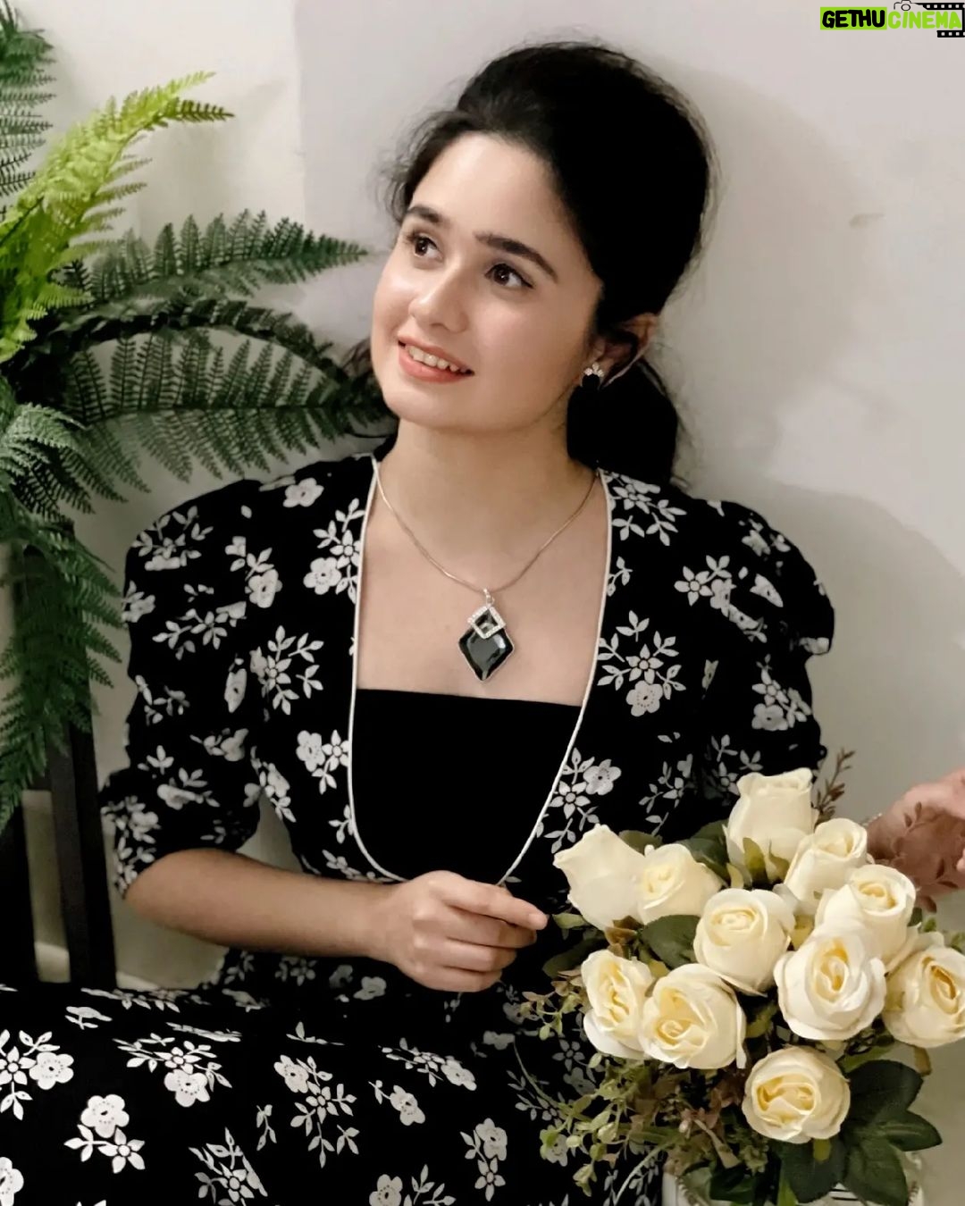 Jannatul Ferdous Oishee Instagram - Of all the good things holy, promise to Make your way through pebbles, Know that you'll reach there, slowly, and, Find me lost in the petals.