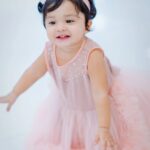 Jannatul Ferdous Oishee Instagram - My angel, you are the most beautiful thing in the world to me. MashaAllah, Alhamdulillah. #niece Baby's outfit by @meherofficials My outfit by @fardin_bayezid_production