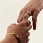 Jannik Schümann Instagram - locked together 🔒🤍 @felixkruck @tiffanyandco #TiffanyLock #TiffanyPartner 📷 @studio.maximilian.koenig