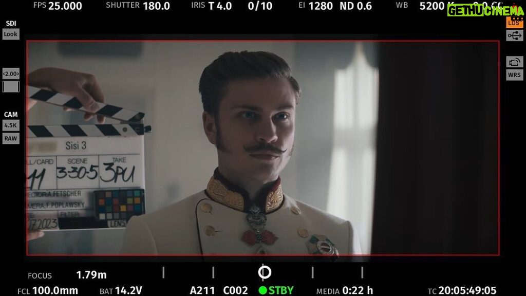 Jannik Schümann Instagram - This is a wrap for SISI SEASON 3 - bye Franz, bye moustache! Thanks to everyone who was involved in the project for four exciting shooting months in Latvia and Lithuania. @sisi.rtl @rtlplus @storyhouseproductions #sisi #season3 #wrap