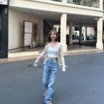 Jarinporn Joonkiat Instagram - First day of the year with my family and my new fluffy @prada bag and strawberry parfait 🍧🍦 love maqq 💌
