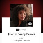 Jasmin Savoy Brown Instagram - 🤯 I am still in shock! Honored is an understatement. To be recognized by and alongside people I so deeply respect is overwhelming. This isn’t just any list, it is THE list. THE LIST! Thank you @forbesunder30 @forbes @kristinstoller And thank you everyone who has supported my journey along the way. We are just getting started!