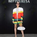 Jasmin Savoy Brown Instagram - I sat between two black KINGS at dinner and have zero photos to show for it. @masonthegooding & @dwyanewade please back me up 🥹 Thank you @loewe for letting me hang out with my bro and get relationship advice from a pro. And for letting me look fkn stylish all the while. Styling @itsamandalim (duh) Hair @virginie.pineda Makeup @carolagmakeup Jewels @prasiofficial