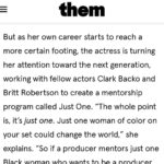 Jasmin Savoy Brown Instagram - @them @glaad @michaelcuby @sarahlubyburke I am at a loss for words. This is the best birthday gift ever. Sarah thank you for cultivating THE best on set experience I’ve ever had - with a very queer very brown crew who were down to PLAY and very accommodating of my schedule change. Michael thank you for the warmest most delightful interview. @them & @glaad thank you for taking the time to celebrate queer people and our success stories, our joy, in a time when our joy is being threatened more than ever. I am just so honored and touched by this article. I so rarely stop and take a moment to appreciate where I am, and I can’t stop doing that right now. Thank you for celebrating this moment in my life, my career, my relationship. Gays I love you!!! Link in my bio!!! · Photographer: James Emmerman - @james_emmerman · Stylist: Ian McRae - @ian__mcrae · Hair: Junya Nakashima - @junyahair · Makeup: Sena Murahashi - @ittts_sena · Nails: Maki Sakamoto - @makinaill · Set Designer: Nat Hoffman - @natalienareau · Editor-in-Chief: Sarah Burke - @sarahlubyburke · Art Director: Wesley Johnson - @wslyjhnsn · Culture & Entertainment Editor: Samantha Allen - @neebess · Talent Director: Keaton Bell - @keaton.kilde.bell