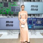 Jasmin Savoy Brown Instagram - Meanwhile at @miumiu ….