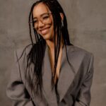 Jasmin Savoy Brown Instagram - “This season was filled with mixed emotions for Brown. ‘I did not hang out,’ she says. ‘I was busy falling in love, so I was not interested in hanging out.’” So glad I forever have this quote to point back to if my girlfriend is ever mad at me about anything. Thank you @latimes !! In all seriousness, very proud of this cast and can’t wait to see their names up and down the official Emmy ballot! Styled by my one true love @itsamandalim wearing @alexandrevauthier with hair by @virginie.pineda and makeup by @carolagmakeup