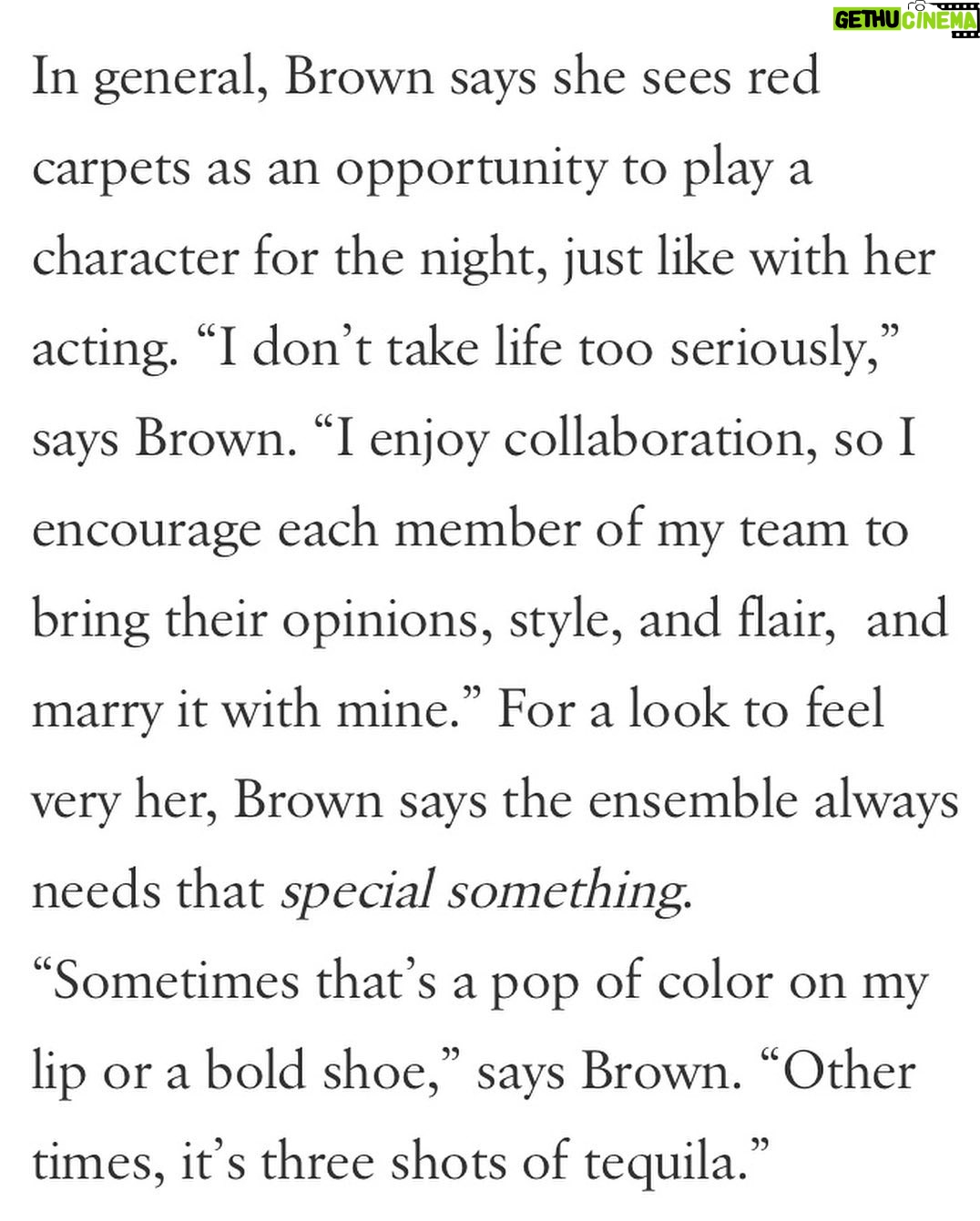 Jasmin Savoy Brown Instagram - A few photos from my piece with VOGUE!? getting ready for the Critic’s Choice Awards where @msmelanielynskey WON!!!! Thank you @voguemagazine and thank you @prada !! What a dream. Link in stories :) Beyond grateful to everyone who helped bring this magical night to life. Styling @itsamandalim Hair @danielkpalmerhair Makeup @paulyblanch Photos, interviewing & editing @gabrielasage Hype team @monicajv @aisforashton Wearing @prada @beladorajewelry @stuartweitzman @tylerellisofficial