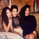 Jasmin Savoy Brown Instagram - Surrounded by the hottest women at all times
